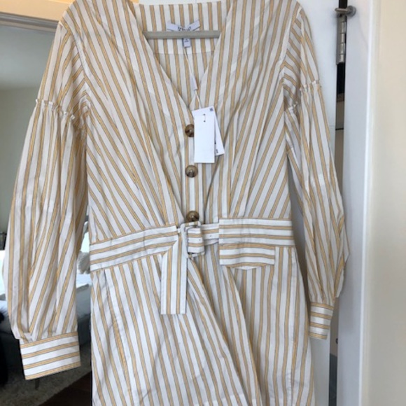 10 Crosby Derek Lam Marigold Romper - Picture 3 of 4